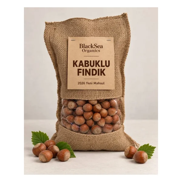 Blacksea Organics 2025 Yeni Mahsul Kabuklu Fındık 250 Gr - Görsel 2