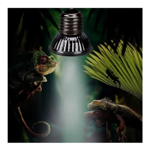 Güneş Sürüngen 75W 220V Uva+Uvb Isıtma Lambası - Görsel 4