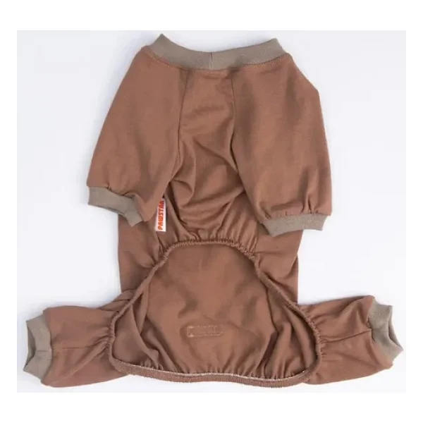 Pawstar Happy Teddy Küçük Irk Köpek Penye Tulum Pijama - Görsel 5