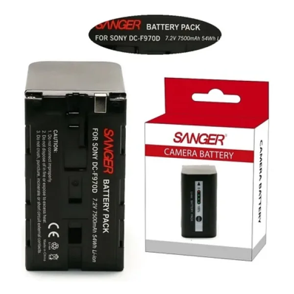 Sanger Np F970 Sony Kamera Bataryası - Görsel 2