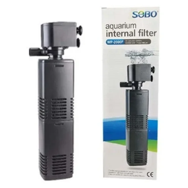 Sobo WP-2000F 880 lt/h 20 W Akvaryum İç Filtre - Görsel 5