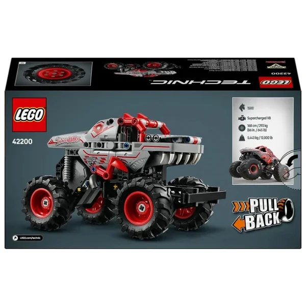Lego 42200 Technic Monster Jam ThunderROARus Çek-Bırak - Görsel 10