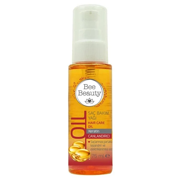 Bee Beauty Keratin 75 ml Saç Bakım Yağı - Görsel 4