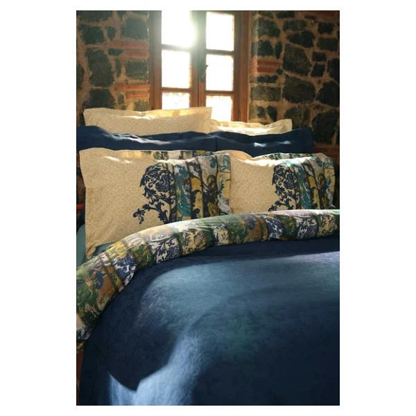 Karaca Home Ornella Indigo Çift Kişilik Düet Çeyiz Seti - Görsel 7