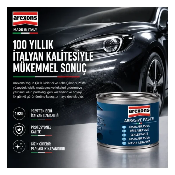 Arexons Yoğun Çizik Giderici Pasta Leke Çıkarıcı-150 Ml. - Görsel 7
