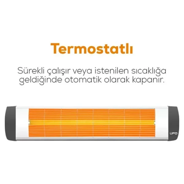 Ufo City CT-23 2300 W Termostatlı Infrared Isıtıcı - Görsel 9