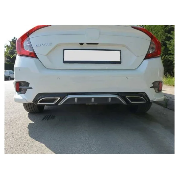 Honda Civic Fc5 Arka Difüzör Çift Renk 2016-2021 Arası - Görsel 7