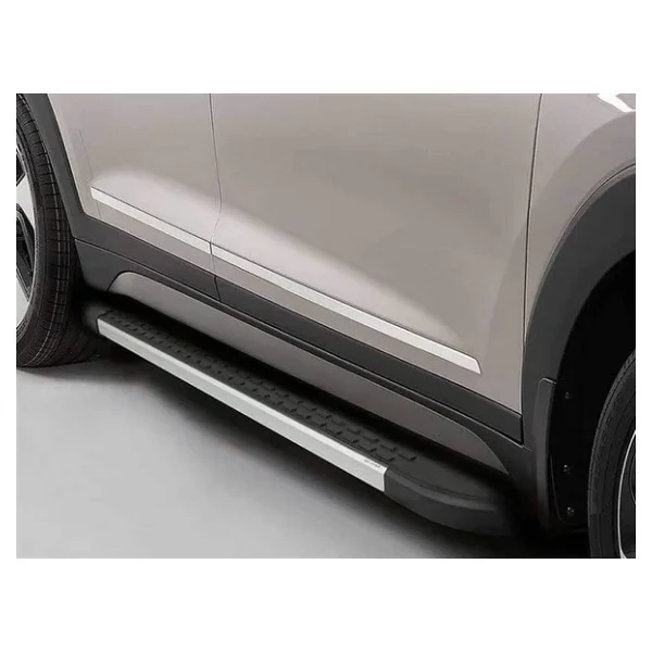 Omsa Line Peugeot 3008 2024 Sonrası Nevada Mat Alüminyum Alınlı Yan Basamak - Görsel 4
