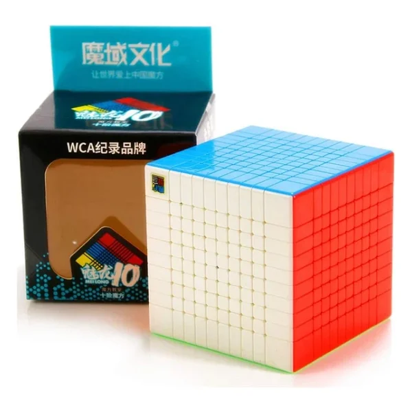 Orijinal MoYu Meilong 10x10 Küp - Moyu Speed Cube - Moyu 10x10 Zeka Küpü - Zeka Küpü - Rubik Küp - Görsel 4