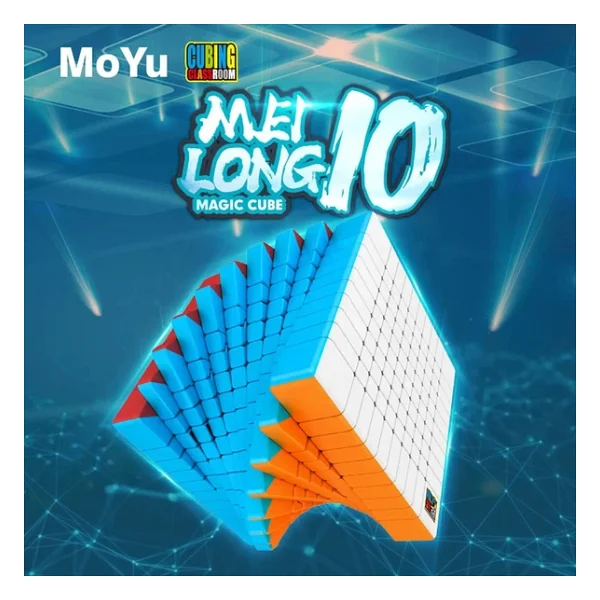 Orijinal MoYu Meilong 10x10 Küp - Moyu Speed Cube - Moyu 10x10 Zeka Küpü - Zeka Küpü - Rubik Küp - Görsel 7