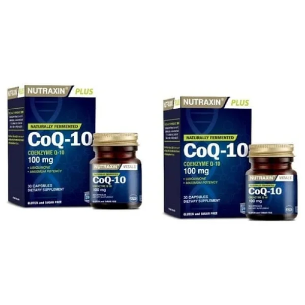 Nutraxin CoQ-10 100 mg 30 Kapsül 2'li - Görsel 4