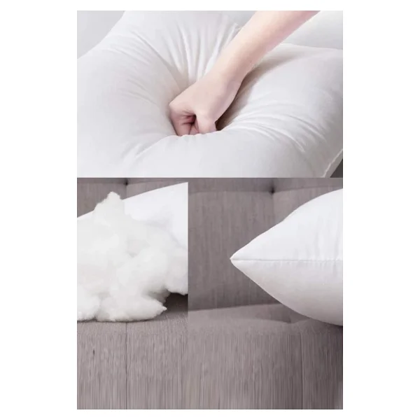 Varol 43X43 Cm Dolu Kırlent Yastık - Yumuşak Dokulu, Formunu Koruyan İç Dolgu - Görsel 3