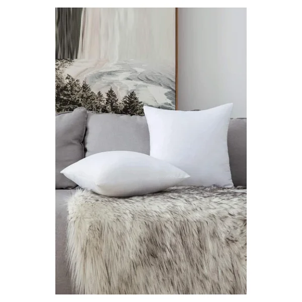 Varol 43X43 Cm Dolu Kırlent Yastık - Yumuşak Dokulu, Formunu Koruyan İç Dolgu - Görsel 6