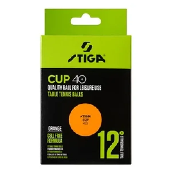 Stiga Table Tennis Ball Cup Pinpon Topu Turuncu 12Li 1110-2503-12 - Görsel 4