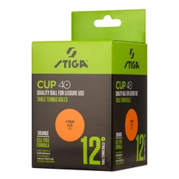 Stiga Table Tennis Ball Cup Pinpon Topu Turuncu 12Li 1110-2503-12 - Görsel 3
