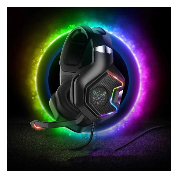 Onikuma K10 Pro RGB USB Kablolu Kulak Üstü Oyuncu Kulaklığı - Görsel 7