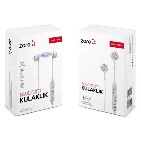 Zore BTK-ZR57 Sport Kulak İçi Bluetooth Kulaklık - Görsel 8