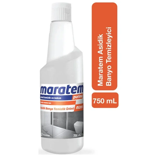 Maratem M209 750 ml Asidik Banyo Temizlik Ürünü - Görsel 5