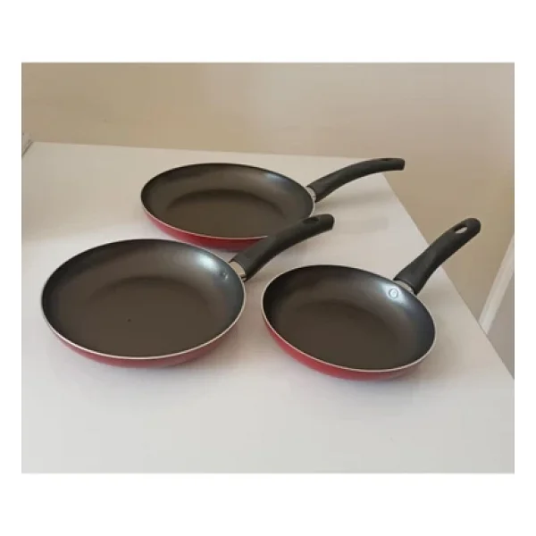 Mehtap 3'lü 18+22+26 cm Tava Seti - Görsel 5