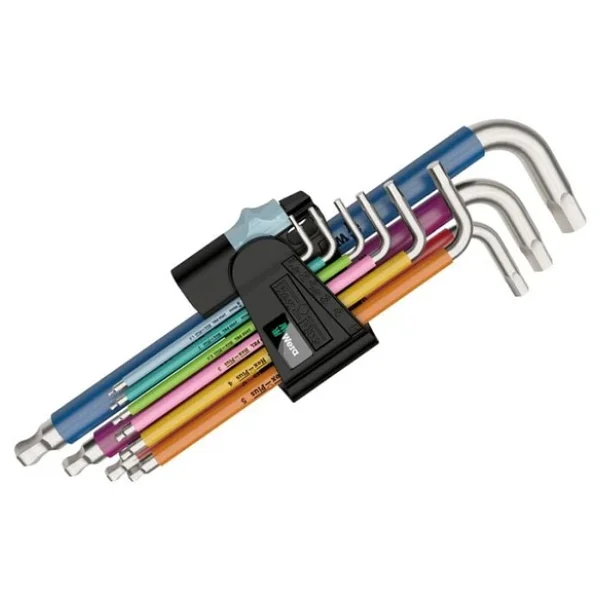 Wera 05022669001 Paslanmaz Renkli Alyan Set - Görsel 3