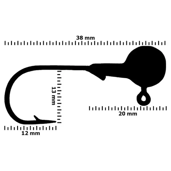 Fishika 2500 #1/0 7Gr Jig Head - Görsel 2