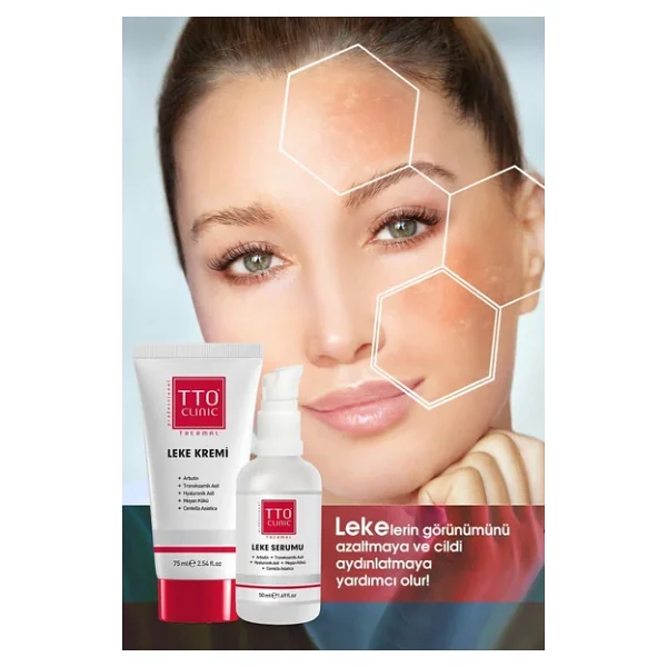 TTO Clinic Leke Kremi 75ML + Leke Serumu 50ML - Görsel 5