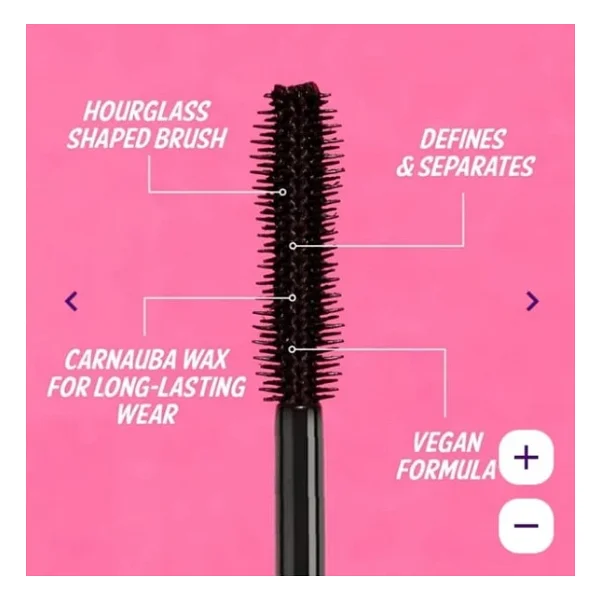 The Balm Big Fan Defining Siyah Maskara - Görsel 5