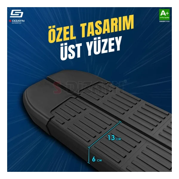 Seat Tarraco S-Line Siyah Yan Basamak 193 Cm 2018-2024 A+ Kalite - Görsel 4