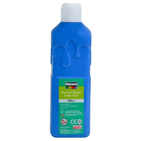 Nova Color 500 gr Mavi Parmak Boya - Görsel 6