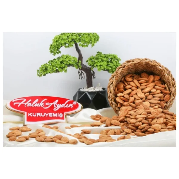 Haluk Aydın Kuruyemiş Tuzsuz Yerli Badem İçi 250 G - Görsel 2