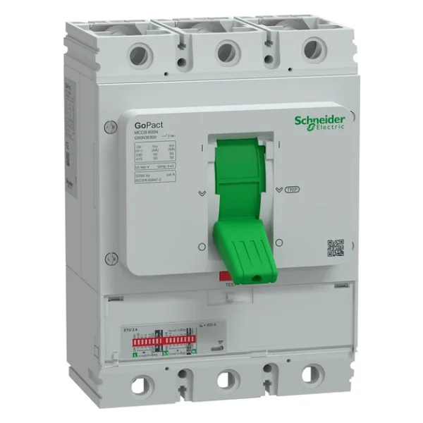 Schneider G80N3E800 3x800 A 50 kA Elektronik Açma Üniteli Şalter - Görsel 4