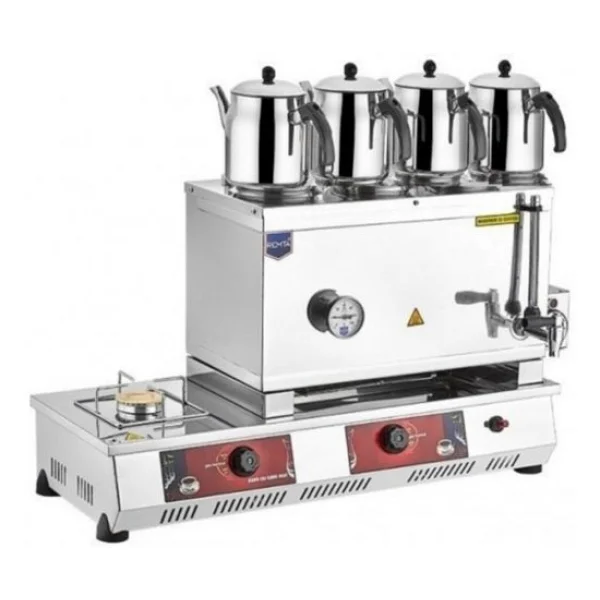 Remta N14(E) 85 Model 4 Demlikli Gazlı + Elektrikli 43 lt Çay Kazanı - Görsel 3