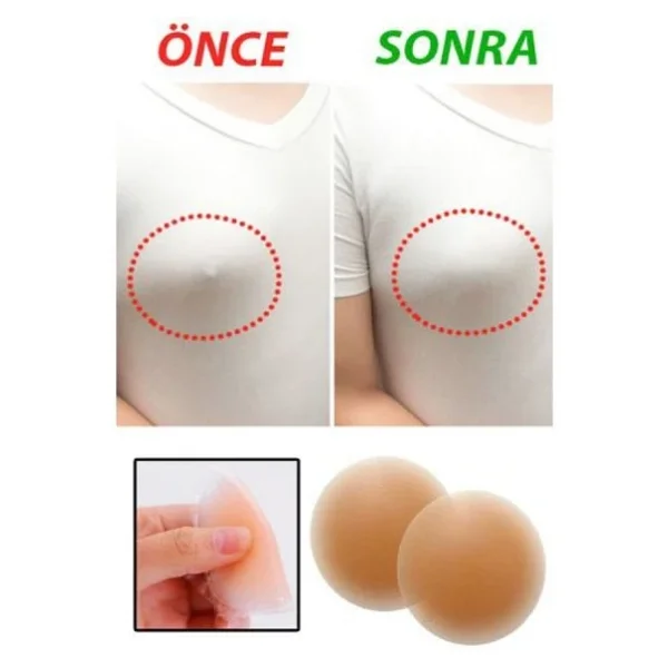 Göğüs Ucu Silikonu Nipple Silicone - Görsel 3
