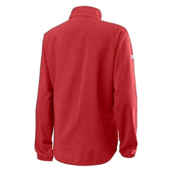 Wilson Team Woven Kırmızı Kadın Tenis Ceketi wra766404 - Görsel 2