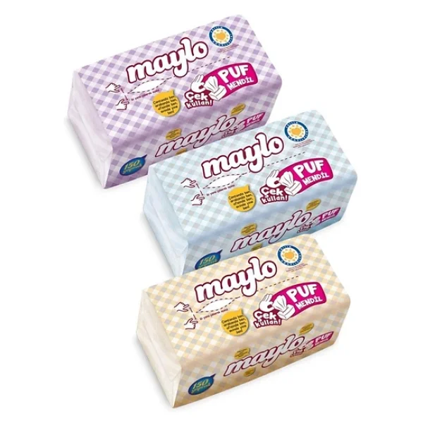 Maylo Puf Mendil 150 X 3 Paket - Görsel 4