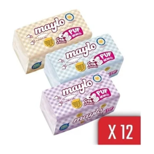 Maylo Puf Kağıt Mendil 150'li 12 Adet - Görsel 4