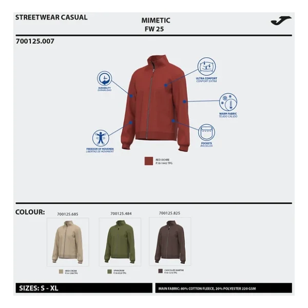 Joma Mimetic 700125 Eşofman Üstü - Görsel 2