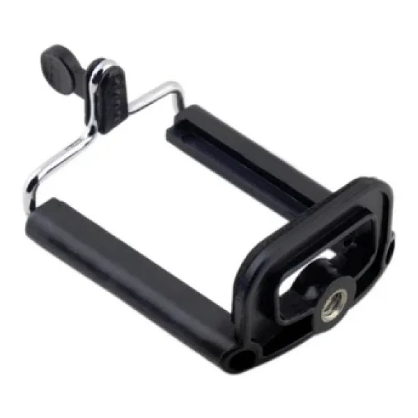Tripod Bağlantılı Cep Telefon Tutucu Ayarlanabilir Aparat - Görsel 2