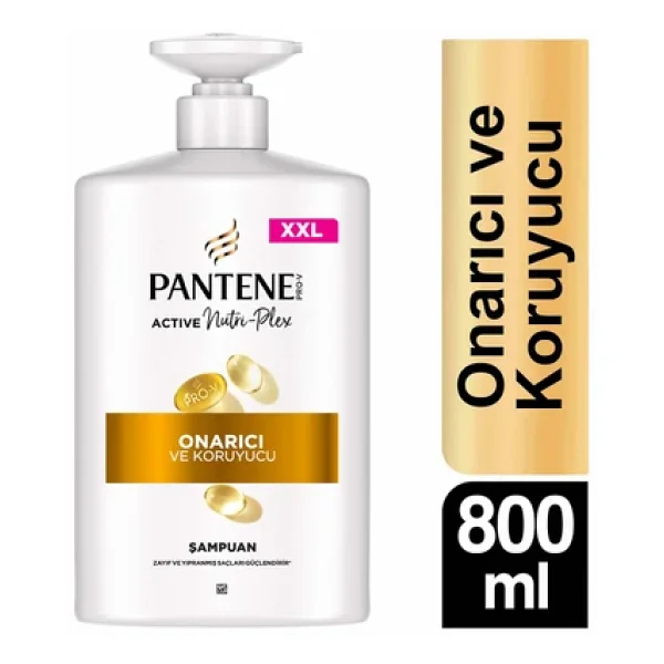 Pantene Onarıcı ve Koruyucu 800 ml Şampuan - Görsel 4