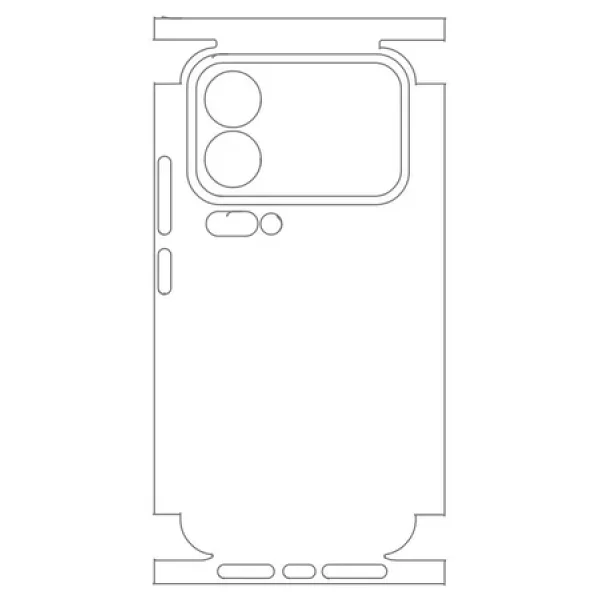 Xiaomi 17 Pro Max Uyumlu 360 Derece Arka Hidrojel Film Koruma Body Jelatin - Görsel 5