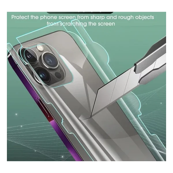 Xiaomi 17 Pro Max Uyumlu 360 Derece Arka Hidrojel Film Koruma Body Jelatin - Görsel 6