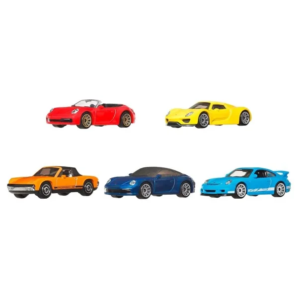 Matchbox Porsche Heroes 5'li Araba Seti JBX28 - Görsel 5
