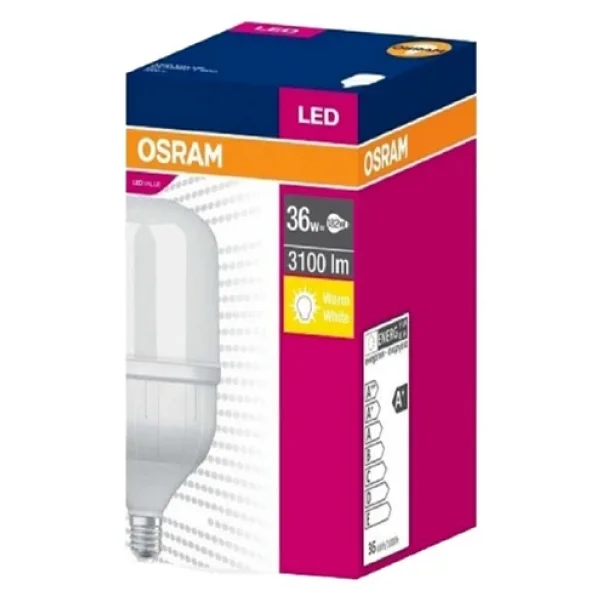 Osram Value Sarı Işık 36 W-182 W E27 LED Ampul - Görsel 5