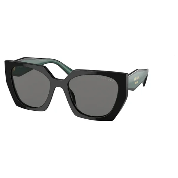 Prada PR 15WS 1AB5Z1 Black-Dark Grey Polarize Kadın Güneş Gözlüğü - Görsel 4