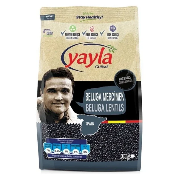 Yayla Gurme Beluga Mercimek 500 gr - Görsel 6