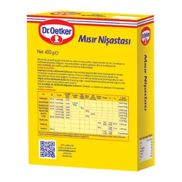 Dr. Oetker Mısır Nişastası 400 gr - Görsel 2