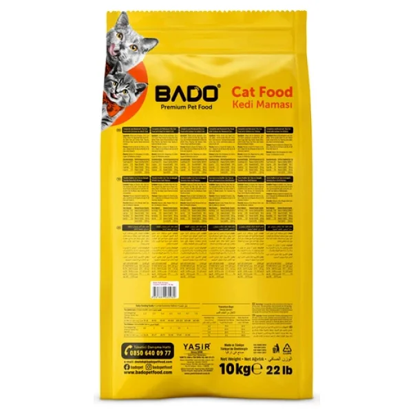 Bado Yetişkin Kedi Maması Etli 10 Kg - Görsel 3