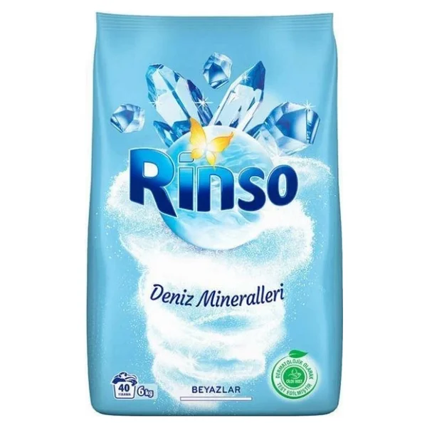 Rinso Deniz Mineralleri 6 kg Toz Deterjan - Görsel 6