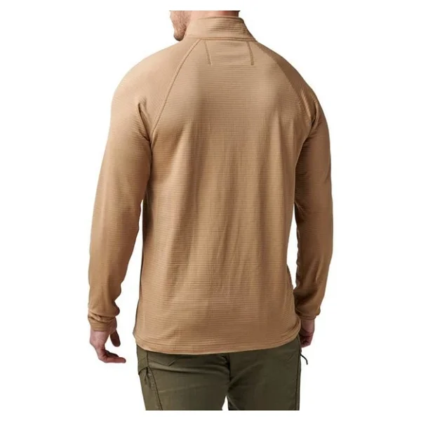 5.11 5.11 Stratos 1/4 Kısa Fermuar Sweat Siyah S - Görsel 4