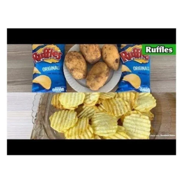 Ruffles Originals Paket Süper Boy Patates cipsi 107 gr 4'lü - Görsel 3
